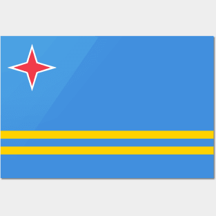 Aruba Flag Posters and Art